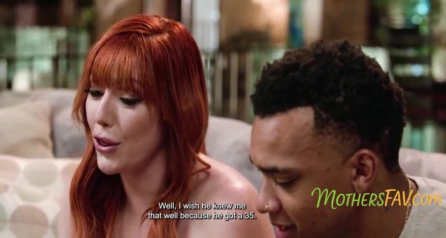 Curvy Redhead MILF Shows Appreciation for Thoughtful Step Son in Steamy Encounter