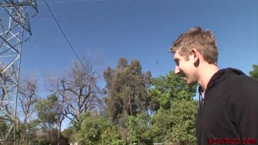 Blonde Beauty Brenya Flirts with Young Guy at the Park for a Steamy Encounter