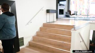 Petite Milf Gets Wild with Her Boyfriend: Intense Kisses and Passionate Playtime!