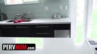 Curious Stepson Learns the Ropes from His Experienced Stepmom