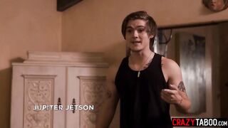 Stepmom's Wild Night: Enjoying Intense Moments with Stepson and Husband Before a Thrilling Threesome!