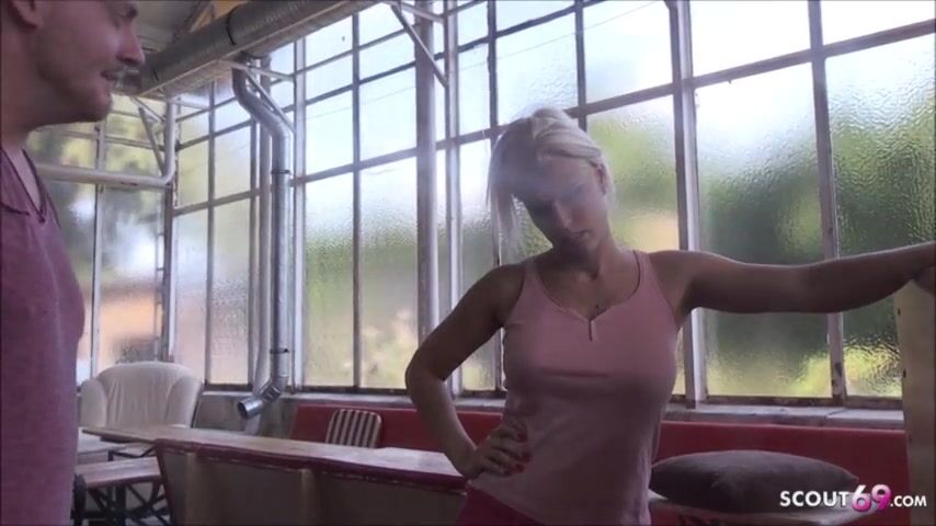 Blonde MILF Blanche's Steamy Encounter with a Mysterious Stranger