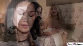 Curvy Blonde Maid of Honor Confesses Crush While Trying on Wedding Dress – A Steamy Encounter Unfolds!