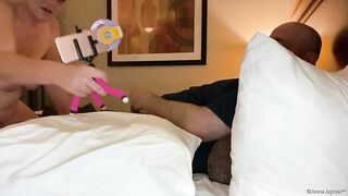 Curvy Blonde MILF Enjoys a Spontaneous Encounter with a Mysterious Stranger - Starring Jenna Jaymes