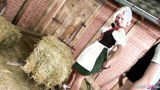 BAVARIAN BIG TITS MILF NADJA PAY INVOICE WITH SEX TO YOUNG