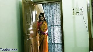 Desi Milf Aunty having sex with boy!! Paid house rent doing sex, enjoy with dirty audio