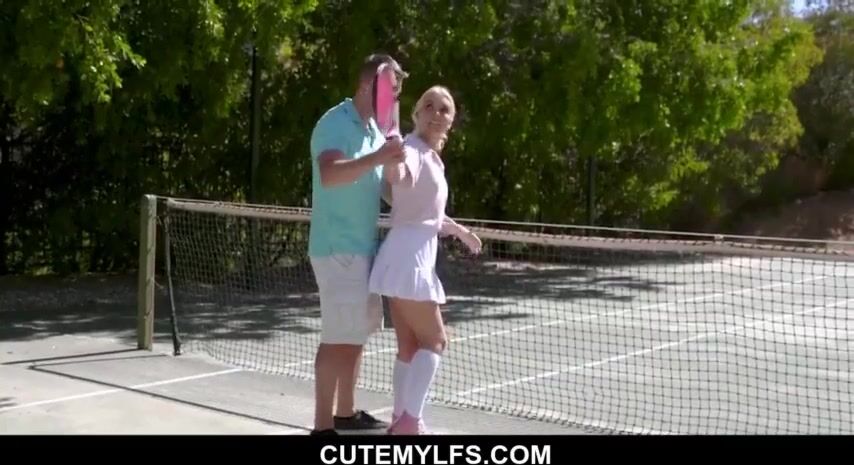 Steamy Encounter: Aaliyah Love's Passionate Session with Her Young Tennis Coach
