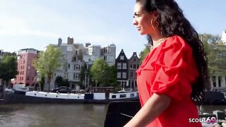 German Scout: Slim Mom's Tempting Encounter for Cash at a Model Job