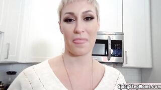 Stepmom's Tempting Morning Adventure with Her Lucky Stepson
