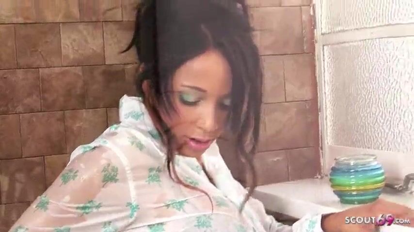 Mature Temptress Lures Him into a Steamy Shower Encounter