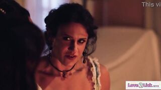 Besties August Skye and Lana Smalls Call on Busty Spirit Penny Barber for an Unforgettable Night of Passion