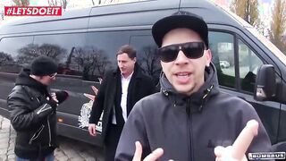 Intense Car Encounter with a Busty German Beauty - LETSDOEIT.COM