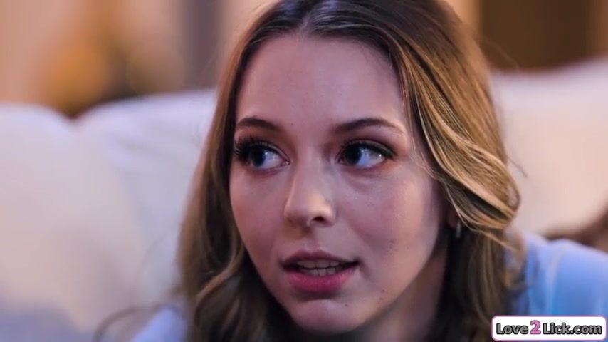 Stepmom Guides Petite Stepdaughter in a Sensual Exploration of Pleasure - Featuring Kenzie Taylor and Lily Larimar
