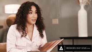 Curvy Asian Beauty and Fiery Latina Get Wild with Their Partner!
