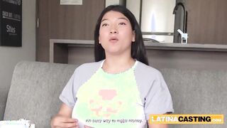 Curvy Colombian Beauty Takes on a Massive Challenge with Enthusiasm!