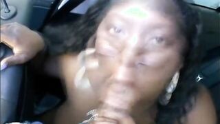 Curvy Beauty with Stunning Curves Enjoys a Wild Ride in the Car!
