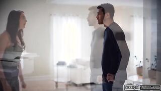 Curvy Milf's Secret Encounter with Her Stepbrother: Intense Deepthroat and Passionate Pleasure!