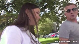 busty brunette fucked hard