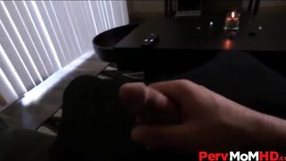 PervMomHD.com - Sexy Big Ass And Tits MILF Stepmom Fucked By Stepson POV