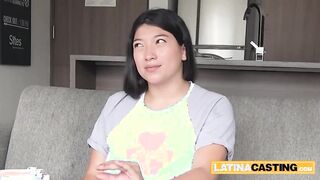 Real Big Tits Fat Ass Japanese-Colombian Teen Drooling Deepthroat At Fake Casting
