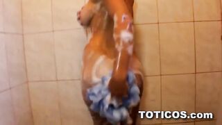 big tits 18yo dominican teen Maria on Toticos.com