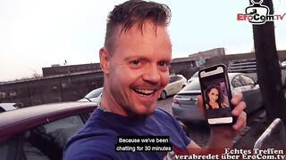 GERMAN ANAL SEXDATE - big tits slut pick up for anal EroCom Date