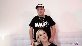 German Gangbang Party 2021 with Big Tits MILF Manu Magnum