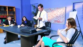 Julez Ventura's Steamy Encounter with Her Boss on the Office Table