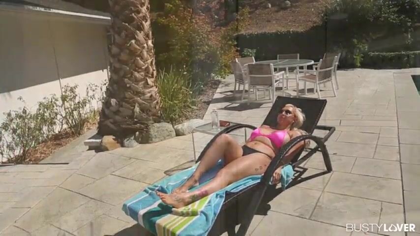 Busty lovers can't wait to hear voluptuous Goddess Kayy cum real hard