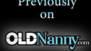 OLDNANNY Closeups and showoffs mature body with huge boobs