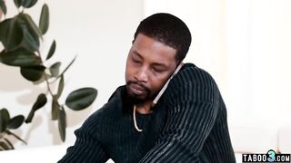 BBC dude fucking his ebony wifes huge boobs and her pretty face