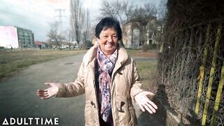 ADULT TIME GILF With Huge Boobs Has Fun With Young Guy