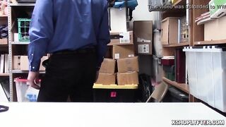 Big Tits Ella Knoxx railed balls deep by the pervy LP Officers thick cock he plows her tight pussy