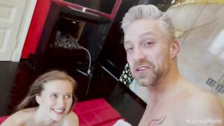 Tall Model Takes A Big Cumshot On Big Tits Form Huge Cock In Homevideo Casting
