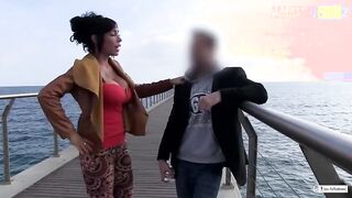 AMATEUR EURO - Big Tits Latina Suhaila Hard Takes It Hard From Her Friend And An Amateur Boy