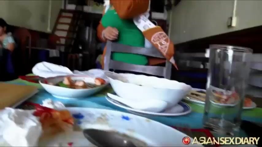 Big tit Asian fucked hard