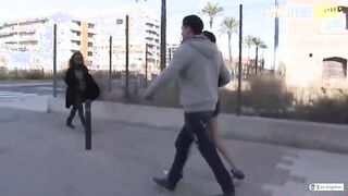AMATEUR EURO - Big Ass Asian Brunette Miyuki Son Tease And Bangs With Amateur Lucky Guy