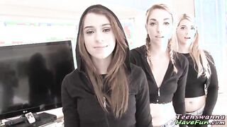 Amateur teen lesbians toy pussy and rim ass in hi def