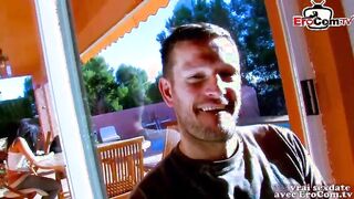 French ebony teens at amateur outdoor threesome ffm
