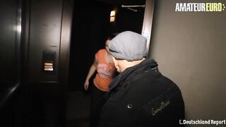 AMATEUR EURO - Big Booty Amateur Anna C. Banged Hard By Dirty Reporter
