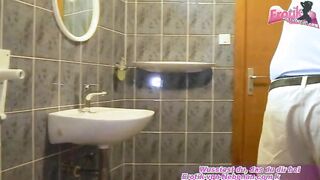 German amateur milf big tits fucked the caretaker