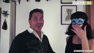 AMATEUR EURO - Italian Babe Gaia Try Passionate Sex With Big Dick