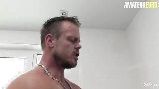 AMATEUR EURO - Sexy MILF Lady Justyna C. Has A Quickie With Her Husband