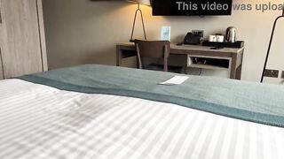 Sharing a bed in a hotel with my stepmom ended up with an accidental anal
