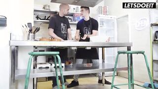 Hot MILF Miss Jackson Dirty Anal with Big Dick Chefs - LATINA MILF
