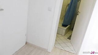German Curvy BBW Teen Jessi get her Asshole Fucked in POV Porn