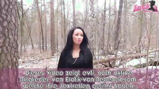 german young 18 year old amateur teen gets assfucked outside