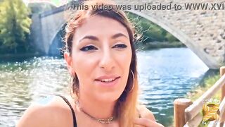 She takes it in the ass and likes it