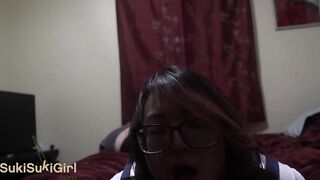 my asian cutie getting nice BUTTFUCKED before class @andregotbars