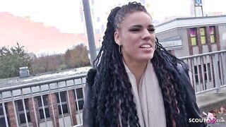 GERMAN SCOUT - First Homemade Assfuck for Small Tits Latina Girl from Germany